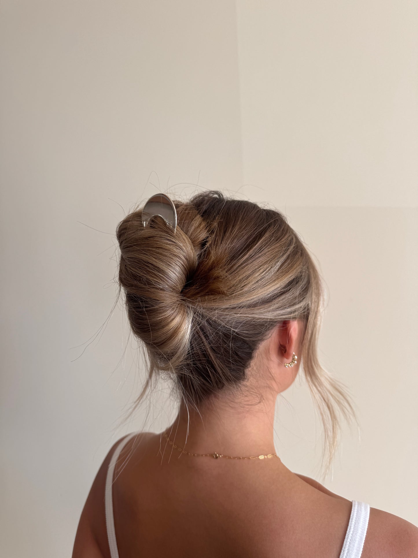 Silver Hair Pin